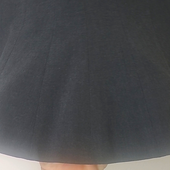 Ann Taylor skirt petite a line lined stretch Mini gray Size 00 EUC - Picture 4 of 9
